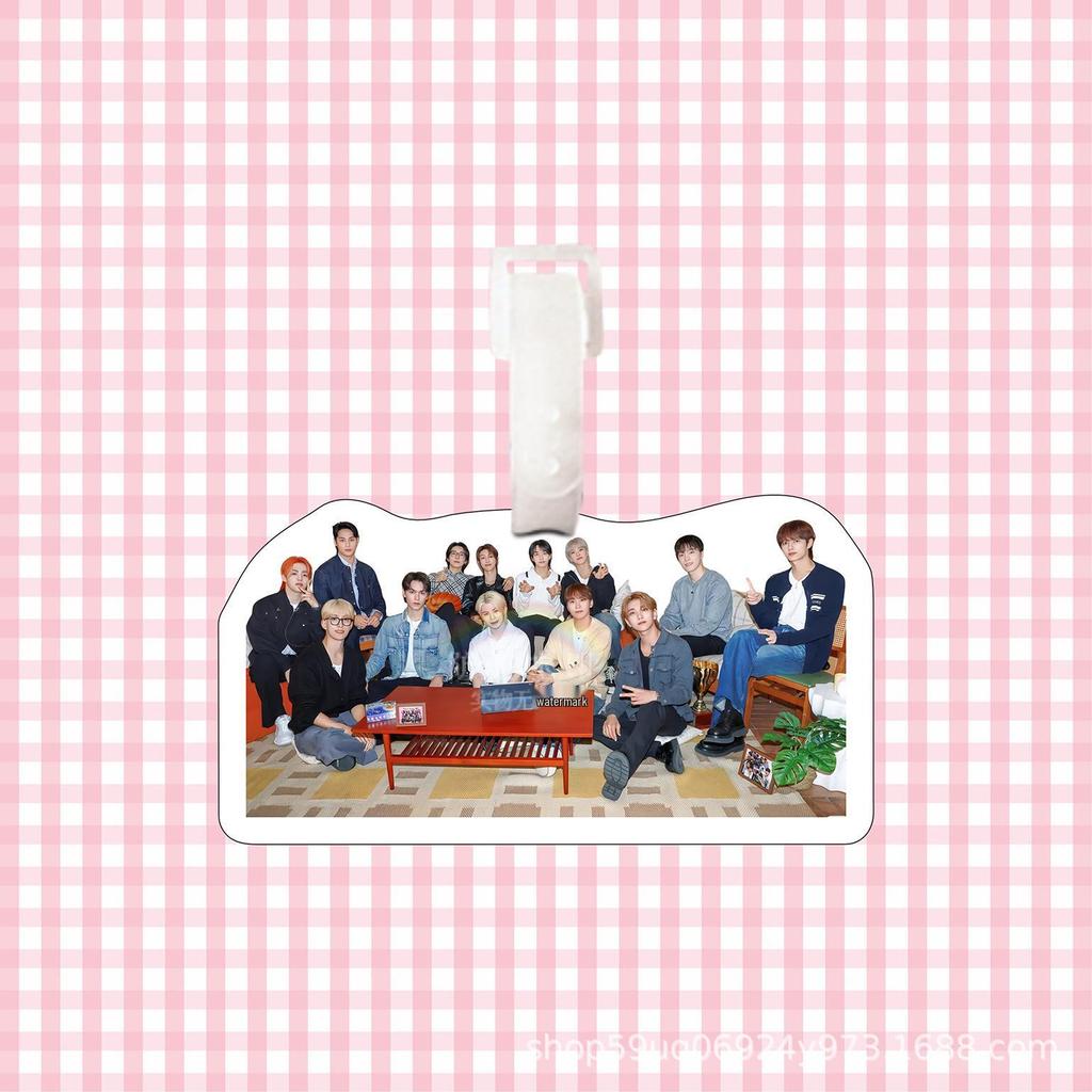 Yoon Jeonghan Seventeen Luggage Tag Keychain Ornament