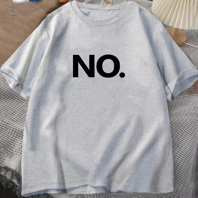 No Funny T-Shirt Summer Women's Tracksuit Round-neck Short-sleeved Tops Casual Sportswear Vintage