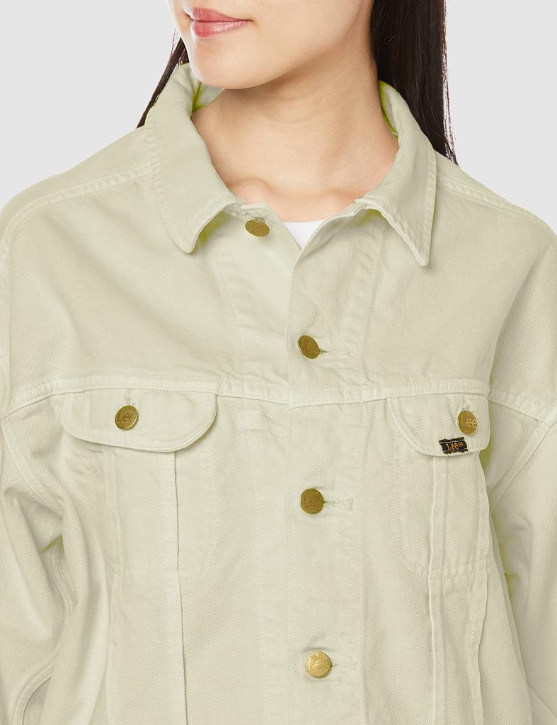 Lee Official Standard Wardrobe Denim Size Women's Jacket, Lime, LL2659-148