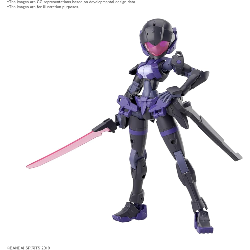 Bandai Spirits 30MM EXM-H15E Achervy Type E 1/144 Scale Color-Coded Plastic Model Kit