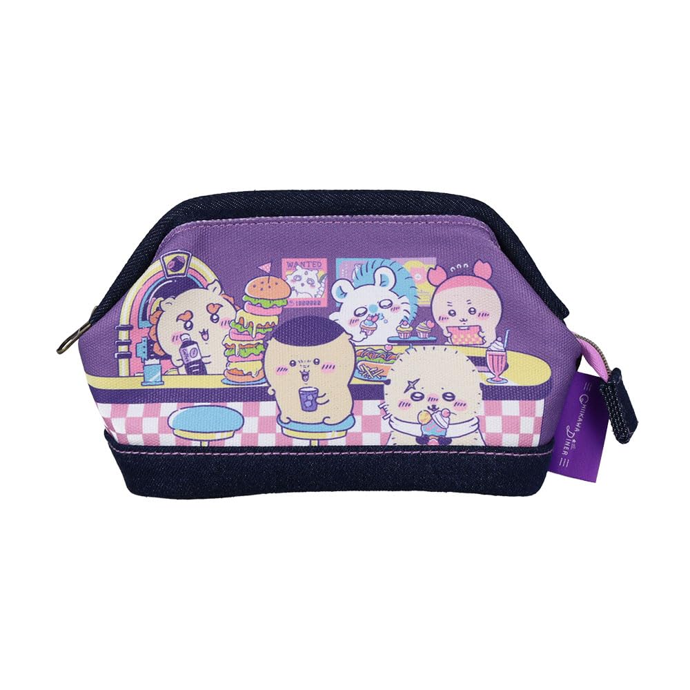 

Stationery Chiikawa Goods Pencil Case Wire Pouch Denim Dinner S1430270 Sun-Star