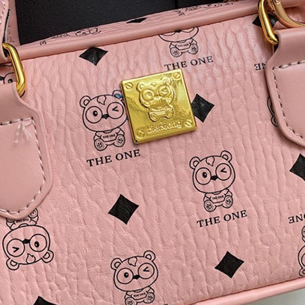 Women's mini small square bag fashionable and versatile retro printed handbag single shoulder crossbody small square bag