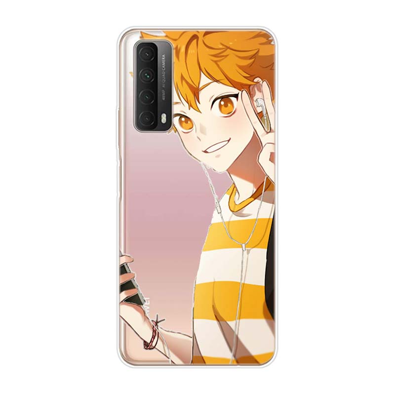 Haikyuu Hinata Attacks Anime For Huawei Y9S Y6S Y8S Y9A Y7A Y8P Y7P Y5P Y6P Y7 Y6 Y5 Pro Prime 2020 2019 Soft Phone Case