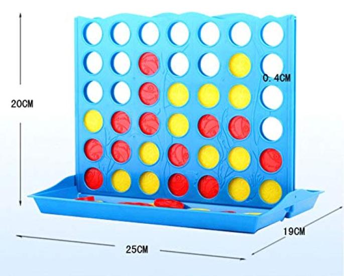 Ms.0 3D 4-in-a-row Puzzle, Imported Safety Inspection Passed, 3D Puzzle, Competitive, Educational, Intellectual Game, Adult Toy, Product Liability