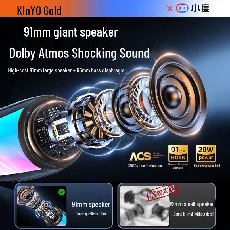 

Jinyun K9-J Home Karaoke Speaker System
