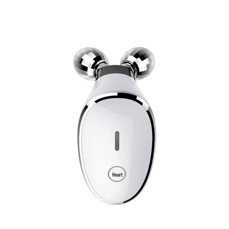 High-Frequency EMS Face Massager: Dual Ball Microcurrent Lifting Device