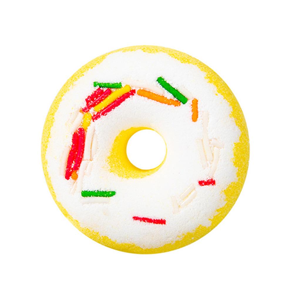 Doughnut Bath Salt Ball Essential Oil Bath Bubble Ball Aromatic Moisturizing Nourishing Skin Care Shower Ball Body Cleansing Self-Care Essential