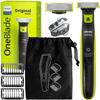 Electric Shaver - Philips - OneBlade QP2724/10 - Long and Short Beard - Waterproof - Bag Included