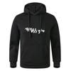 Spring Men's Autumn Casual Solid Color Oversize Black Sweatshirt Hoodie Pullover For Male And Women