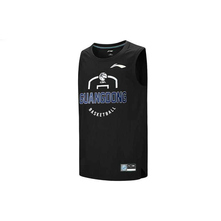 Li Ning Sports Basketball Collection Winter Basketball Jersey Men's Black AAYQ557-1