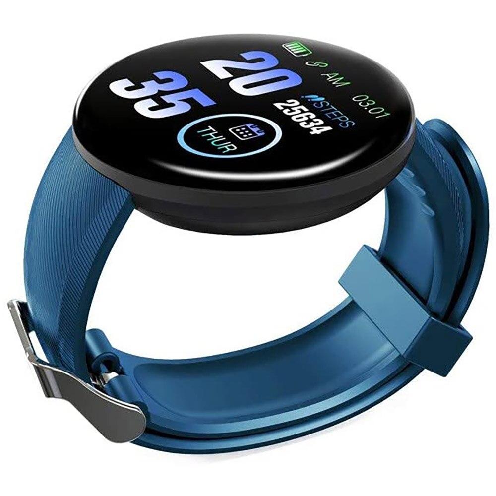 Buy D18 Smart Watch Smart Band Fitness Tracker Heart Rate Blood Pressure  Monitor Men Women Sports Smartwatch For Android IOS Relogio at affordable  prices — free shipping, real reviews with photos — Joom