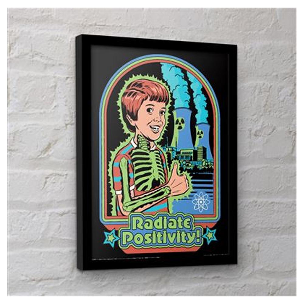 Steven Rhodes Radiate Positivity Framed Poster