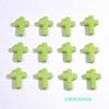 Z17 100pcs New Cartoon Cross Acrylic Bead Fresh Charms Minimalist Bracelet Spacer Accssories Material DIY Jewelry Gift Trend