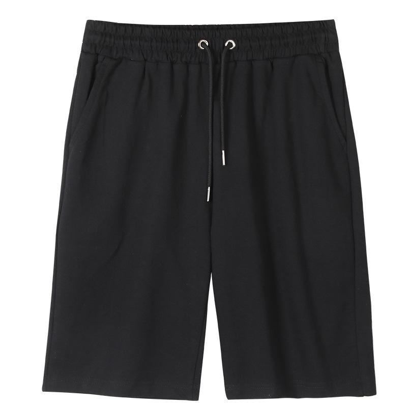 Korean Casual High Waist Cotton Terry Shorts - Parent-Child Summer Style