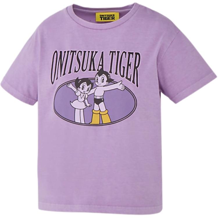 ONITSUKA TIGER X Astro Boy Cartoon Loose Short Sleeve T-Shirt Women T-Shirt 2182B558-500