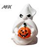 Halloween Party Supplies Ghost Gnome Figurines, Resin Tabletop Decoration, Cute Indoor Outdoor Holiday Decor Statue, Decorative Ornaments for