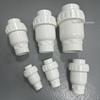 Liansu PVC Vertical Ball Check Valve – One-Way Backflow Preventer for Low Water Pressure and Anti-Backflow.