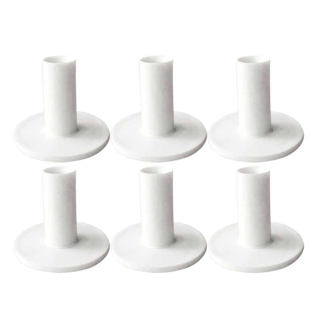 6 Pack Golf Tees for Driving Range Practice