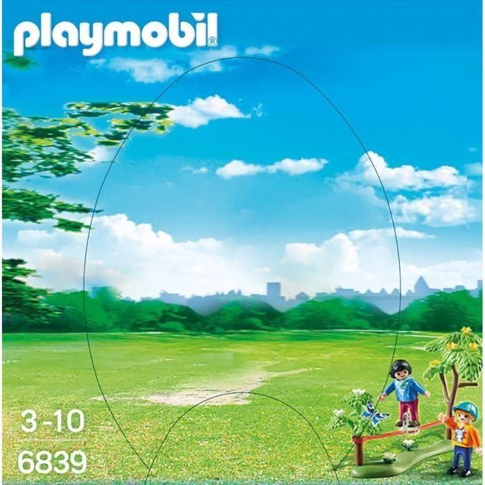 PLAYMOBIL - 6839 - Œuf de Pâques - Enfants équilibristes - Family fun - La maison moderne