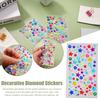 3D Gem Stickers Self Adhesive Jewel Crafts Sparkly Decorations Sticker For Kids Crystal Rhinest N1Q7