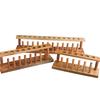 Holz Reagenzglasständer 22mm Reagenzglas Ausstellungsständer Holz Reagenzglasgestell Für Zentrifugenröhrchen Tropfpipetten Reagenzglas