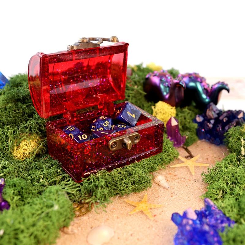 Diy Crystal Drop Glue Organizer Mold Container Resin Molds Storage Box Silicone Mold for DIY Epoxy Trinket Holder
