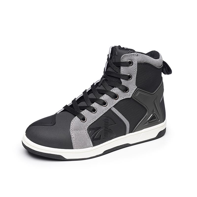 Breathable Cross-Border Motorcycle Riding Boots - Anti-Fall, All-Season Knight Racing & Parkour Shoes