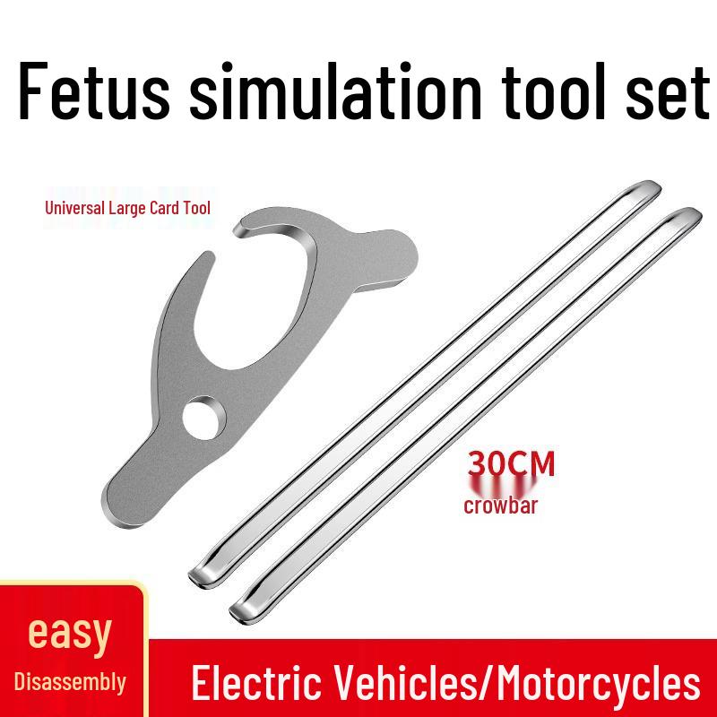 

3-Piece Tire Repair Set: Pry Bar & Vacuum Bead Breaker with Newcomer Discount 40*88mm