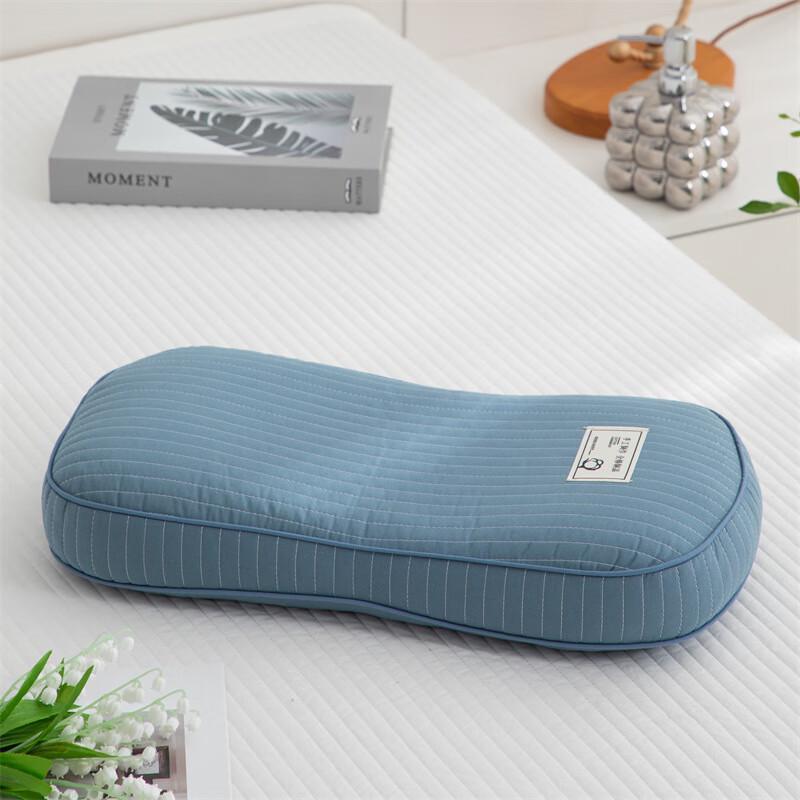 OLOMM Cotton Buckwheat Hull Neck Support Pillow