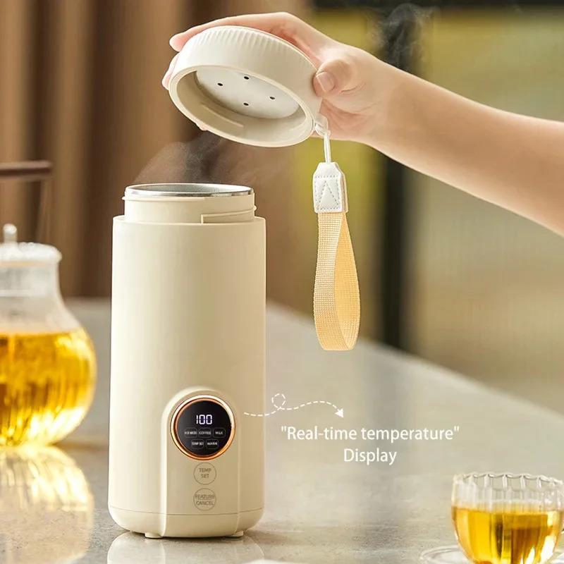 Household Electric Kettle Portable Heating Cup Multifunctional Boiled Water Pot Smart Teapot Adjustable Temperature Kettles EU