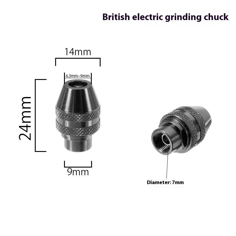 1/2/3pcs 0.3-3.2mm Drill Chuck Multi Keyless Chuck For Rotary Tools Electric Grinding Chuck Tool Parts