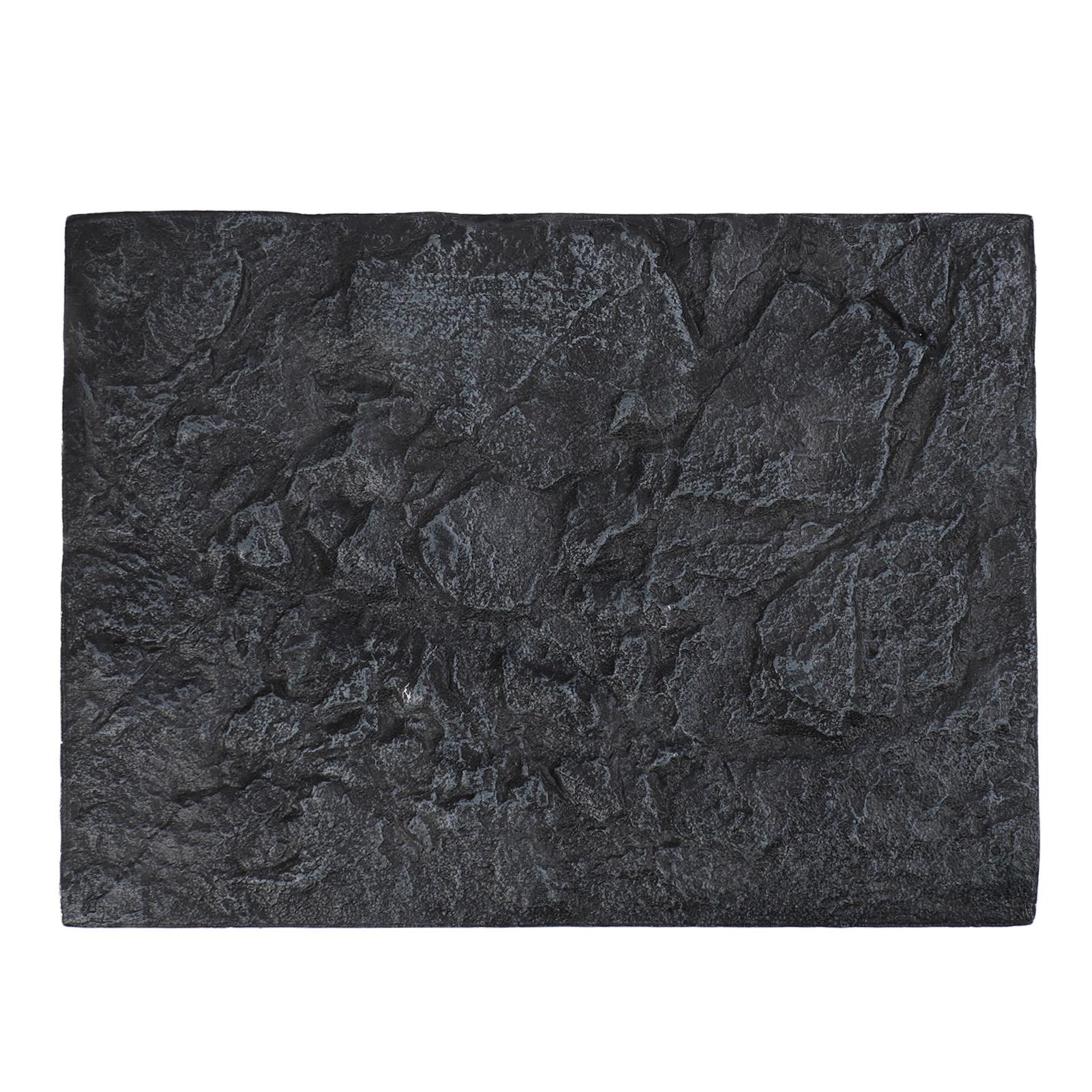 Аквариумный фон Многоцелевой 3D-эффект Яркий изысканный рыбный фон Стена для Водолея 60x45x2cm / 23.6x17.7x0.8in