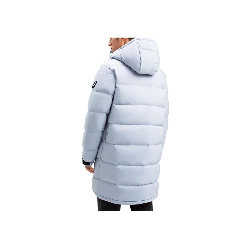 Asics Solid Color Mid-Length Waterproof Warm Down Jacket Men outerwear Gray 2031D744-020