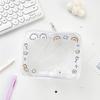 PVC Portable Storage Bag Transparent Lightweight Pouch for Dolls Toys Organizer Makeup Accessories Multi Scene Storage Use