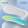 Unisex Breathable Non-Slip PU Insoles: Sweat-Absorbing, Deodorizing, Thickened, Shock-Absorbing, Soft "Stepping on Clouds" Feel, Cuttable Fit.