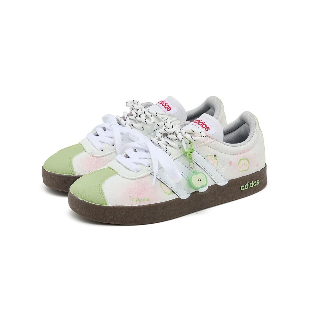 adidas VL COURT 2.0 Apple Amusement Park SAML Low Top Skateboard Shoes Unisex JS3003(Team6-)