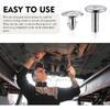 WZP 14PCS Lower Engine Cover Pin Screws, Radiator Support, Radiator Engine Access Cover Pin Clip, Splash Shield Bolt Screw Fastener Clip,