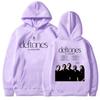 Deftones EU UK Tour 2026 Felpe Manica Lunga Moda Felpa con Cappuccio Uomo Donna Abbigliamento Band Moda Stampa Grafica Felpe con Cappuccio