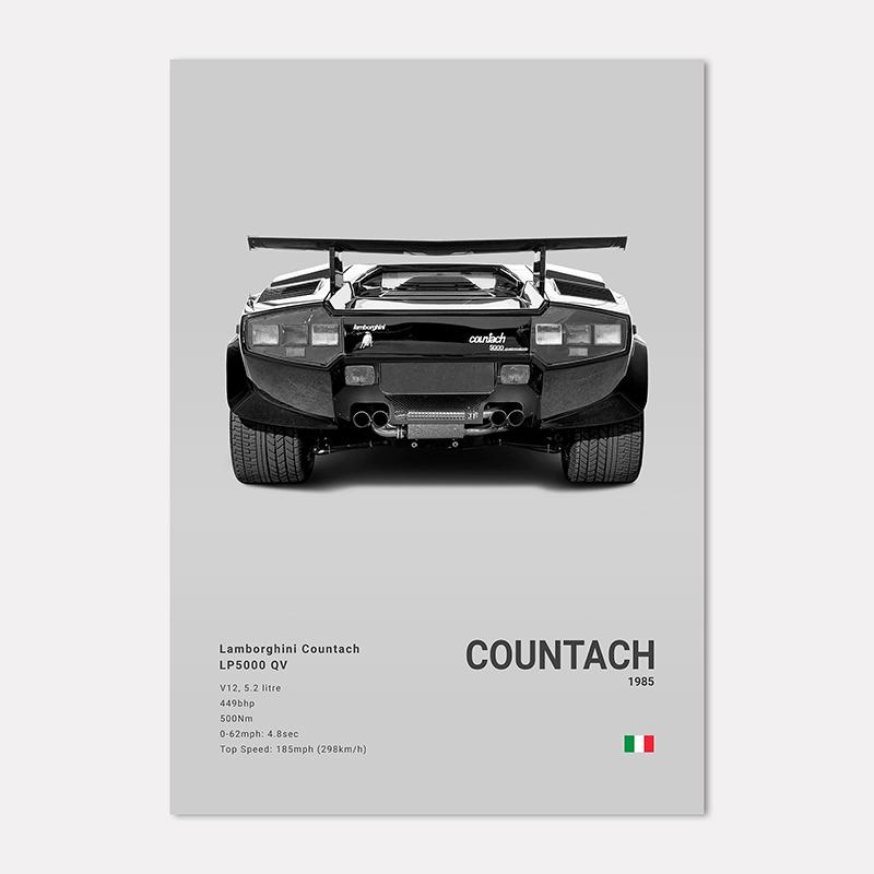 Famous Cars LP 640 Canvas Wall Art Print Poster Aventador URUS VENENO Decoration Mural Modern Home Decor Birthday Gift Unframed