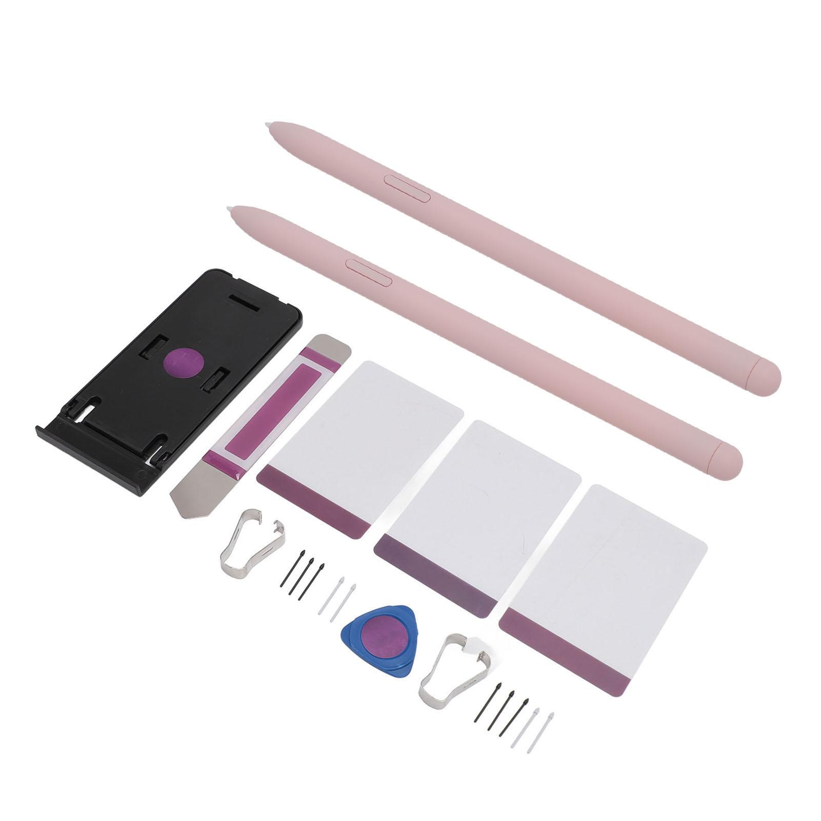 

Стилус 4096 уровней чувствительности к нажатию, карандаш для планшета с наконечниками, подставка для Galaxy Tab S6 Lite SM розовый