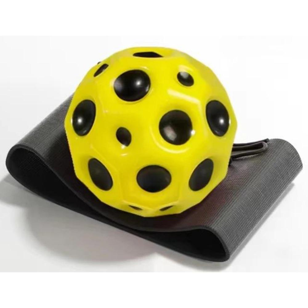 Hoge Elastische Decompressie Maansteen Bal met Stuiter Touw voor Kinderen en Ouderen Leuk Stress Verlichting Buiten Fitness Speelgoed