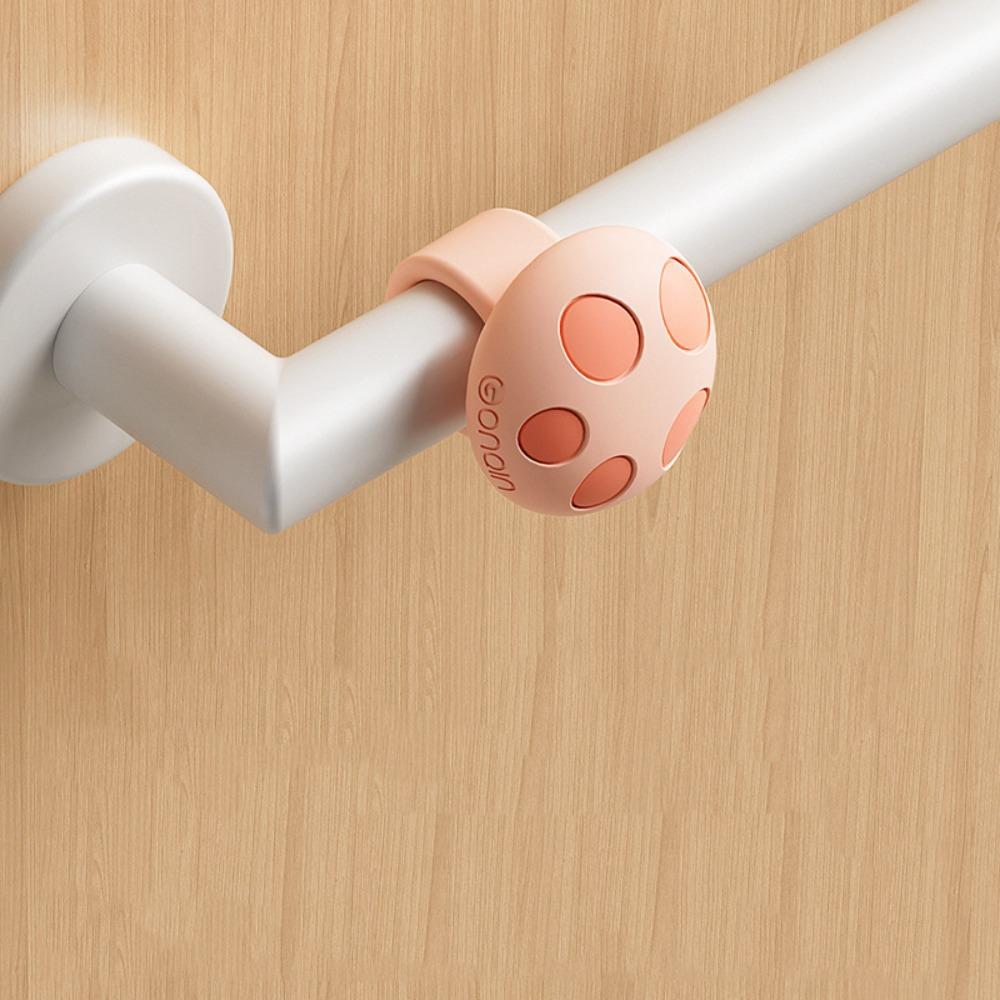 

4pcs Anti-collision Silicone Anti-collision Door Small Mushroom Collision Ring Bedroom Style B