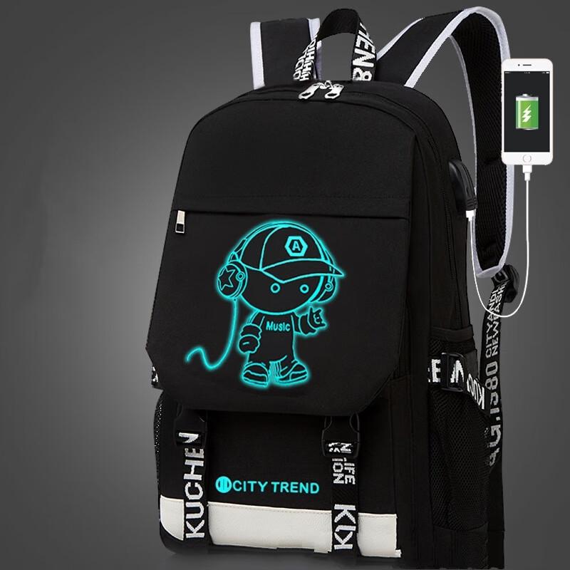 Li Shen Music Prince Casual Travel Backpack