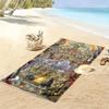 Elden Ring Print Beach Towel, Large Soft Quick Dry Towel for Beach Camping Swimming