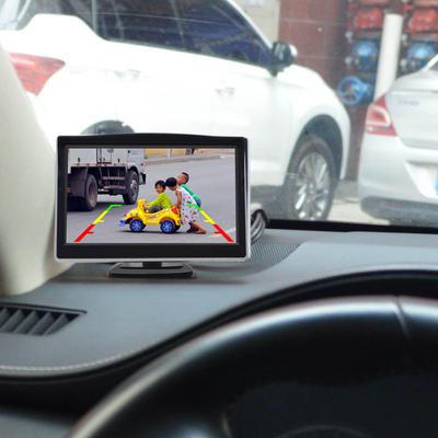 Parking Backup Camera Reverse Image Car  Rear View Video 4.3/5  Inch Vehicle  Lcd Monitor System Easy Installation