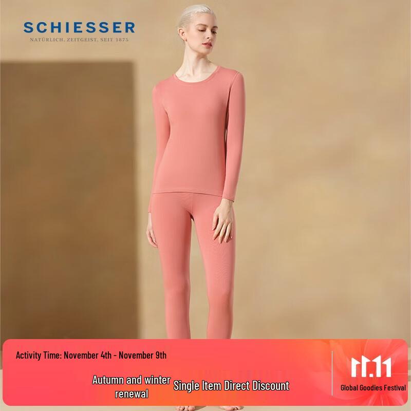 

Schiesser Women s 7A Antibacterial Thermal Underwear Set L