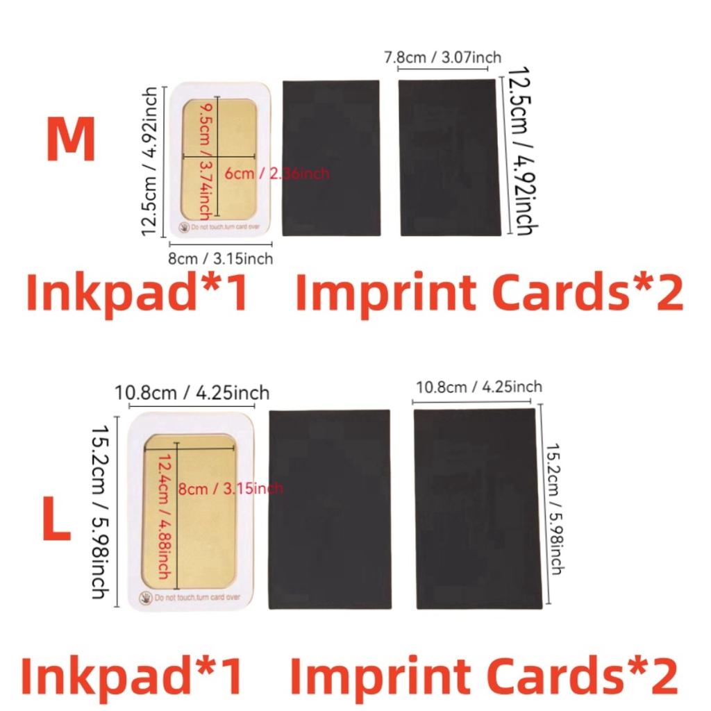 Baby Handprint and Footprint Kit Safe Non-Toxic Ink Pads Clean Inkless Touch Pet Paw Print Ink Kits with Baby Gift Baby Items