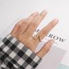 Chic Waves Thin Irregular Thumb Ring Party Jewelry Opening Ring Fashion Accessories Finger Ring