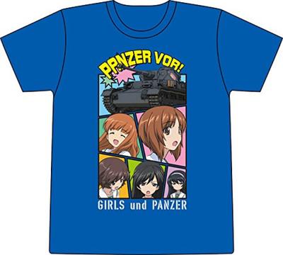 Platz Girls Panzer Character & T-shirt (Size XL)