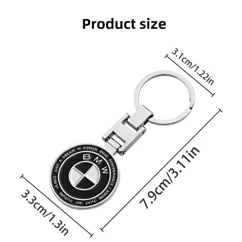 Car Metal Key Holder Keychain Pendant Keyrings Decor Accessories For BMW M M3 M4 M5 X1 X2 X5 Performance F30 E28 E36 E39 E46 E91 gzbf35